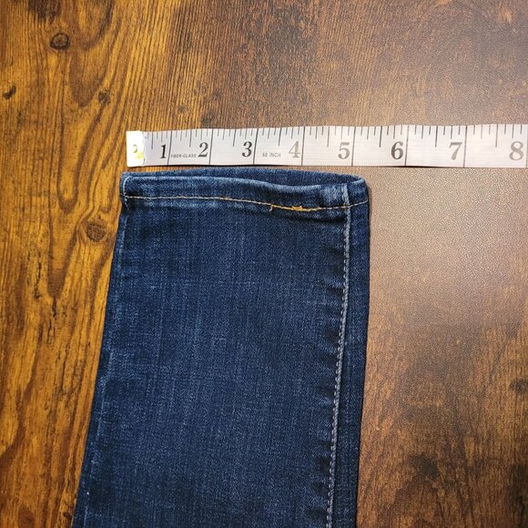 Levi's Jeans Sz 28 Hyper Soft 721 High Rise Skinny Medium Dark Wash Stretch NWT - Picture 11 of 11